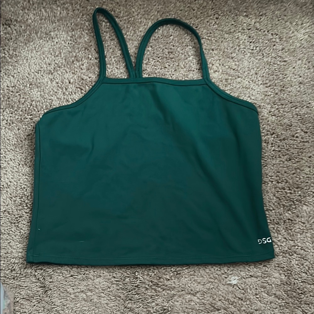 DSG Forest Green Double Strap Tank